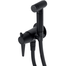 Deante Temisto bateria bidetowa podtynkowa nero