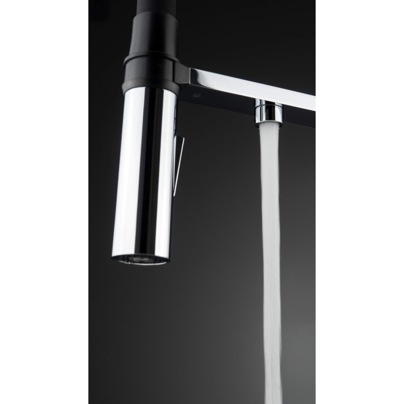 Elastyczna bateria kuchenna z filtrem wody - elegancja i funkcjonalność w jednym!