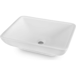 Elegancka Umywalka Ceramiczna Nablatowa 49x39 cm - Styl i Funkcjonalność w Jedynej Formie!