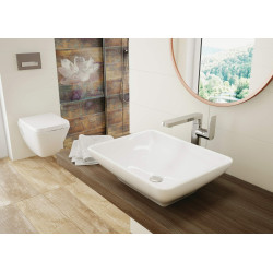 Elegancka Umywalka Ceramiczna Nablatowa 49x39 cm - Styl i Funkcjonalność w Jedynej Formie!