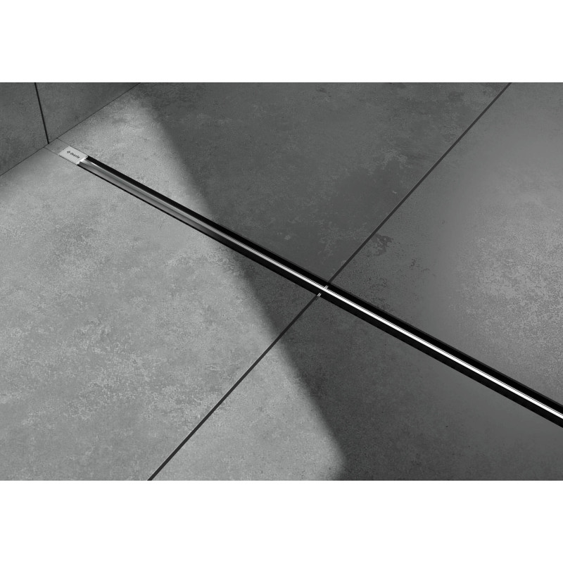 Elegancki Odpływ Liniowy ze Stali Nierdzewnej 80cm - Kompletny Zestaw z Syfonem 360°