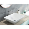 Elegancka Umywalka Ceramiczna Nablatowa 49x39 cm - Styl i Funkcjonalność w Jedynej Formie!
