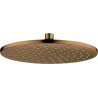 Luksusowa Okrągła Głowica Prysznicowa z Mosiądzu 25 cm - Anti-calc, Wysoki Przepływ