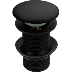 Granitowy Korek Click-Clack Nero do Umywalek - Nowoczesny Design Bez Przelewu