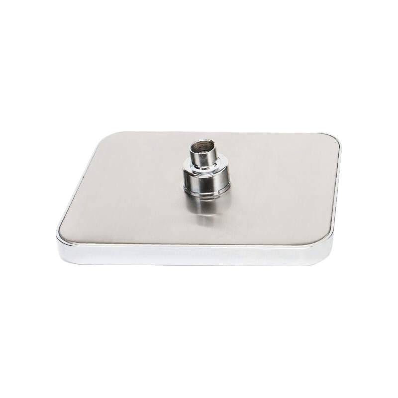 Stylowa Głowica Prysznicowa Chromowana - Prostokąt 22x17.5 cm, Elegancja i Jakość ABS