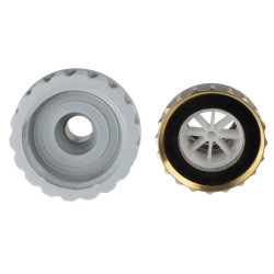 Uniwersalne Adaptery do Zaworów Ogrodowych 3/4'' Chroma, Mosiądz - Błyskawiczna Instalacja!