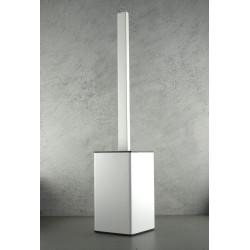 Elegancka Szczotka WC Bianco - Stal Nierdzewna, Matowa, Wolnostojąca