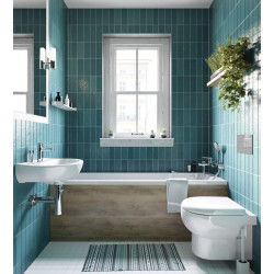 Elegancka Szczotka WC Bianco - Stal Nierdzewna, Matowa, Wolnostojąca