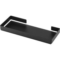 Czarna Mata Stalowa - Wielofunkcyjna Taca Łazienkowa Stylish Matte