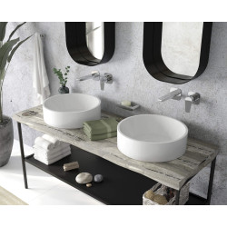 Chromowana Mydelniczka Ścienna ze Stali Nierdzewnej - Elegancja w Twojej Łazience