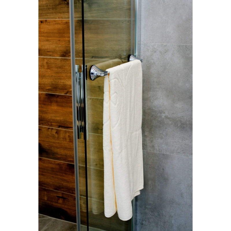 Wieszak Magic Grip XXL - podwójna przyssawka, chromowany blask, do 5 kg!