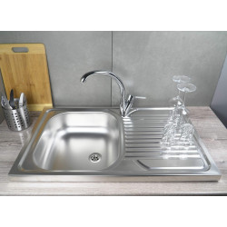 Bateria kuchenna PrimaLux Chrome - Styl i Funkcjonalność w Jednym!