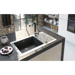 Bateria Kuchennego Blasku: Wyciągana Wylewka, Chrom & Czarny, Perfekcja i Funkcjonalność