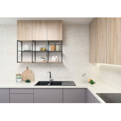 Bateria Kuchennego Blasku: Wyciągana Wylewka, Chrom & Czarny, Perfekcja i Funkcjonalność