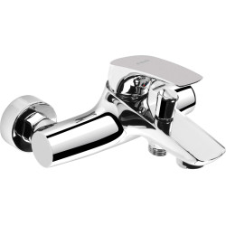 Chromowana Bateria Wannowa Luxus Mix - Jednouchwytowa z Ceramiczną Głowicą 35mm