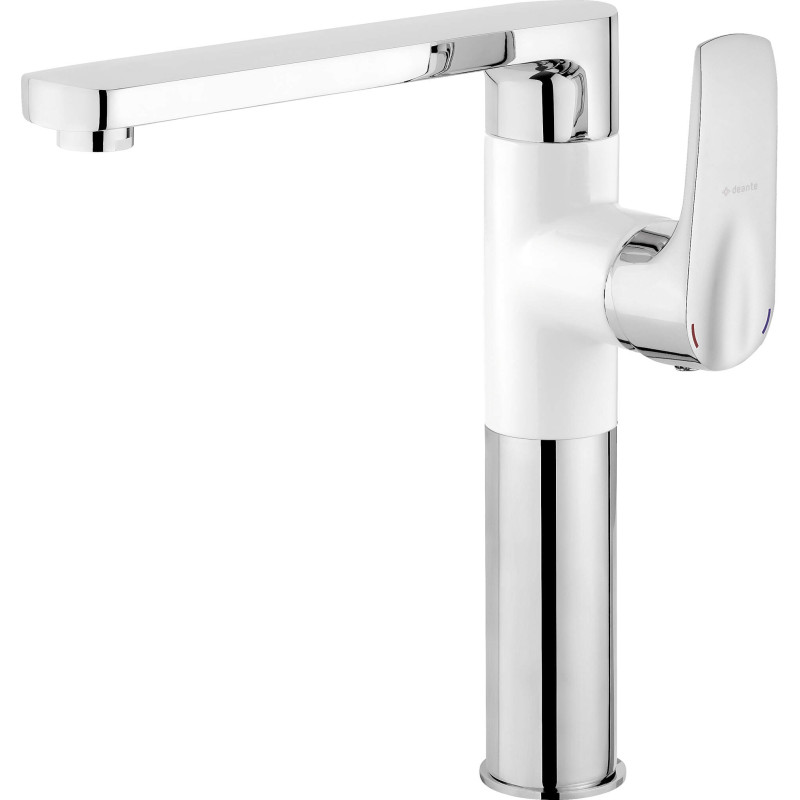 Elegancka bateria kuchenna chromowana z funkcją obrotową i ekonomicznym aeratorem