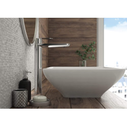 Bateria Umywalkowa Chromowa ECO z Aeratorem Oszczędnym 4.5 l/min, Jednouchwytowa, Mosiądz