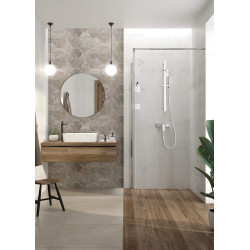 Błyszcząca Bateria Umywalkowa, Wysoka Chromowana Elegancja z Gwarancją 7 Lat