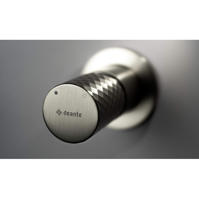 Stylowa Bateria Wannowa Podtynkowa 4-Otworowa ze Stali i Mosiądzu - Nowoczesny Design