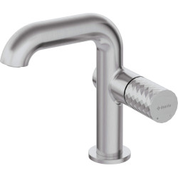 Deante Silia Hexa bateria umywalkowa stal szczotkowana