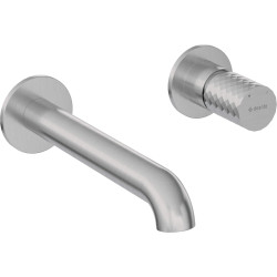 Elegancka Bateria Stalowa Podtynkowa z Ruchomym Aeratorem - Mosiądz, 7 Lat Gwarancji