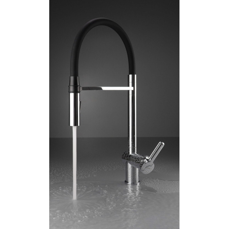 Elastyczna bateria kuchenna 2W1 - elegancja i funkcjonalność w Twojej kuchni!