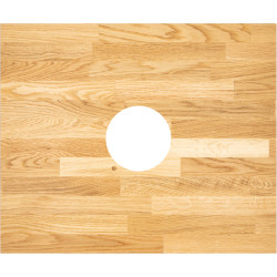 Stylowy Blat Dębowy 60x50cm - Elegancja do Twojej Łazienki