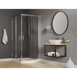 Stylowy Blat Dębowy 60x50cm - Elegancja do Twojej Łazienki