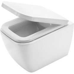 Nowoczesna Miska WC Bezkołnierzowa, Wisząca, 10 Lat Gwarancji!