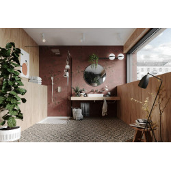 Elegancka Kabina Prysznicowa Walk-In 120 cm z Chromowanym Wykończeniem i Active Cover