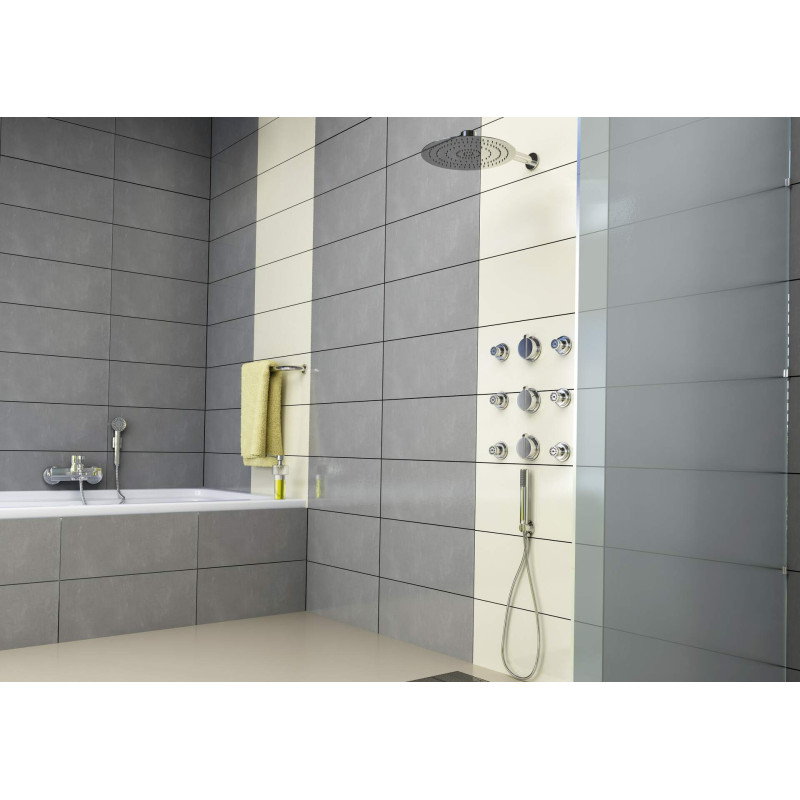 Zestaw Prysznicowy Premium z Baterią Termostatyczną i Deszczownicą RainMaster