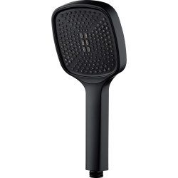 Czarna Słuchawka Prysznicowa 1-Funkcyjna z Anti-Calc - Komfortowy Deszcz w Twojej Łazience!