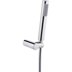 Kompletny Zestaw Prysznicowy: Inox-Plecionka & Deszczowy Relaks