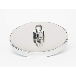 Okrągła Chromowana Głowica Prysznicowa 200mm z Strumieniem Deszczowym