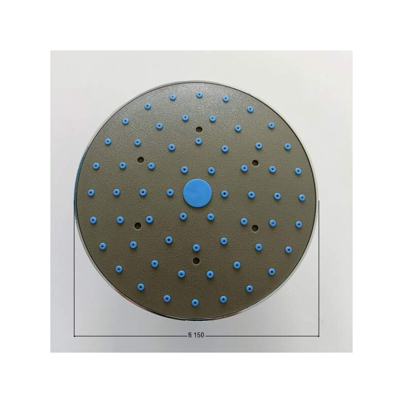 Elegancka Głowica Prysznicowa Chromowana z Funkcją Deszczową, Średnica 150 mm