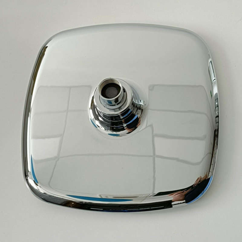 Głowica Prysznicowa Premium RainShower z Anti-calc, 210mm, Biały Chrom