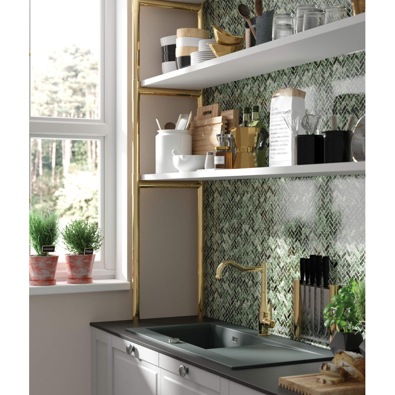 Zlewozmywak Ceramiczny Biały 1-Komorowy z Ociekaczem - Elegancja i Funkcjonalność w Twojej Kuchni