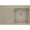 Granitowy Zlewozmywak 1-komorowy z Ociekaczem - Wytrzymałość i Styl Twojej Kuchni!