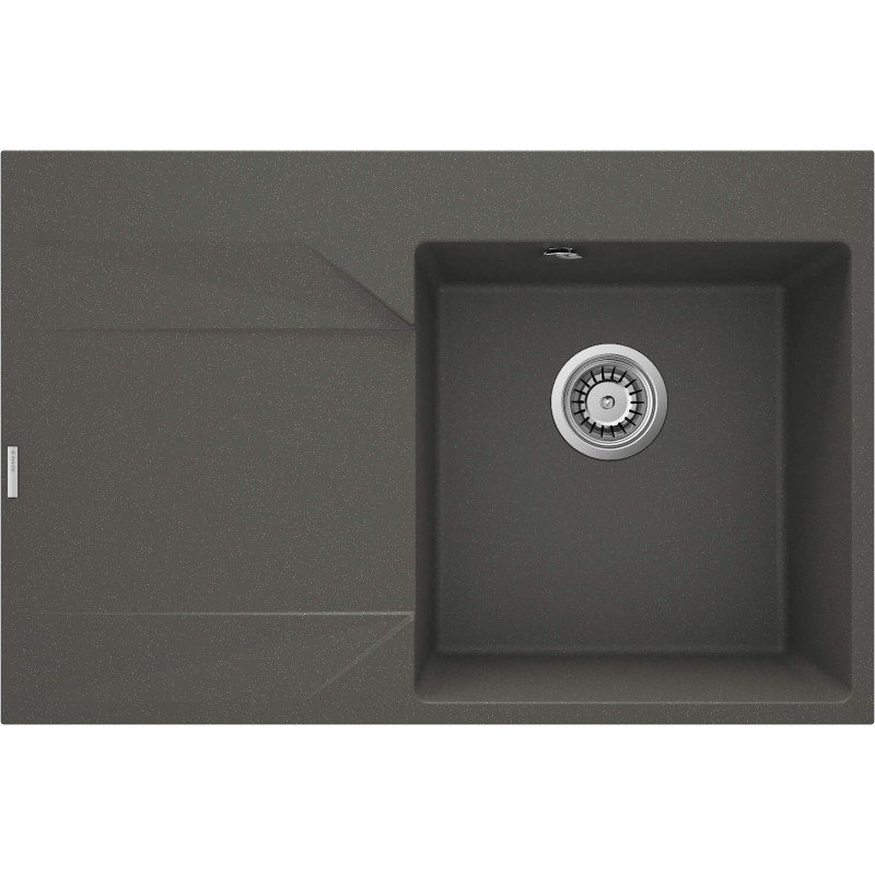 Granitowy Antracytowy Zlew z Ociekaczem - Elegancja i Funkcjonalność w Twojej Kuchni