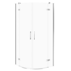 Elegancka Kabina Prysznicowa Cersanit City 80x80x195 - Styl i Funkcjonalność w Twojej Łazience