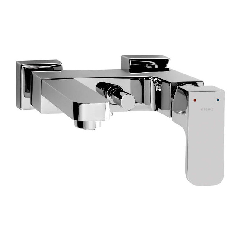 Chromowana Bateria Wannowa Ścienna - Elegancja i Wydajność w Twojej Łazience!