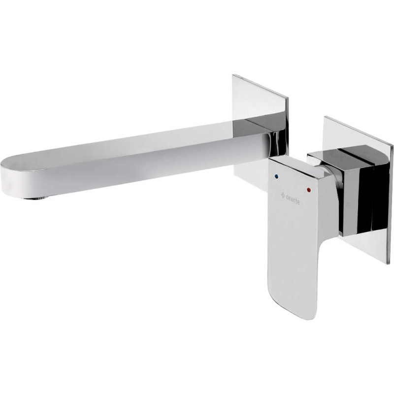 ChromeMaster – Elegancka Bateria Umywalkowa Podtynkowa z Dwoma Dźwigniami