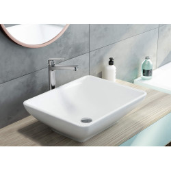 Bateria chromowana do umywalki ECO z aeratorem - oszczędność wody 4.5 l/min