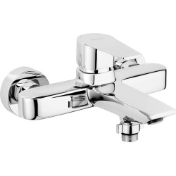 Chromowana Bateria Wannowa Ścienna - Elegancja i Funkcjonalność na Lata