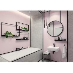 Elegancka Umywalka Ścienna Ceramika Biała 415x525 mm z Otworem na Baterię