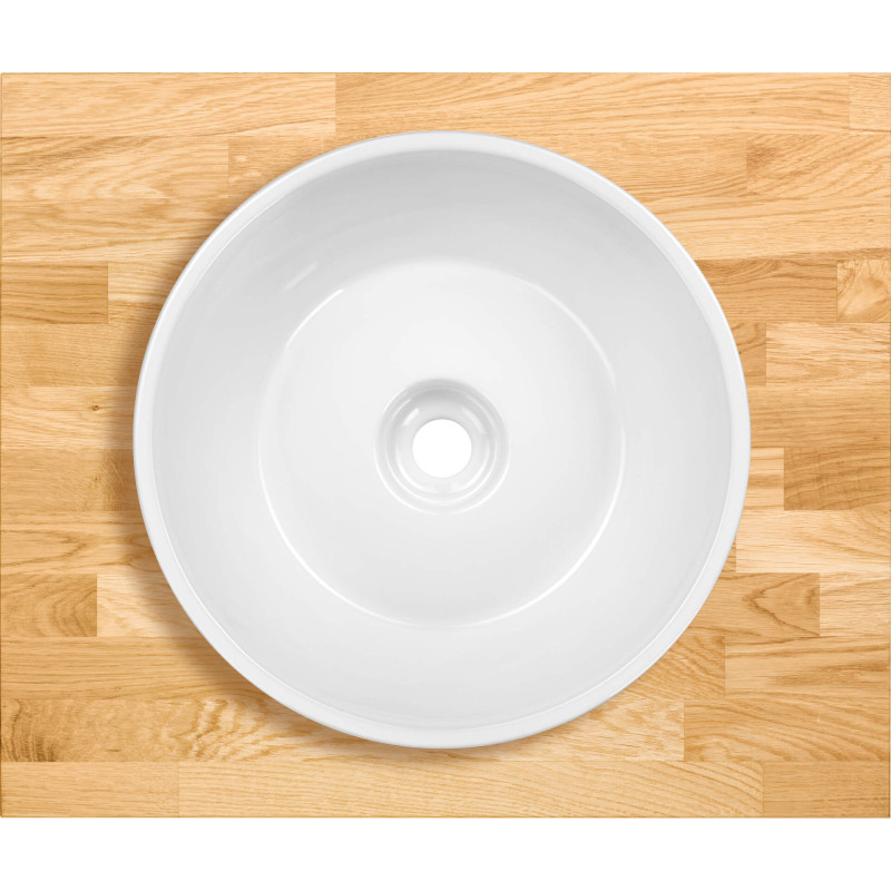 Ceramiczna umywalka nablatowa Premium - elegancja, trwałość i styl dla każdej łazienki!