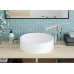 Ceramiczna umywalka nablatowa Premium - elegancja, trwałość i styl dla każdej łazienki!