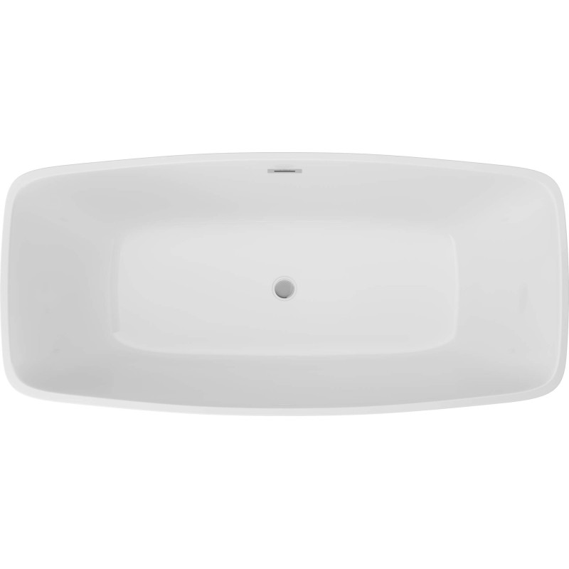 Luksusowa wanna akrylowa 170 cm - Elegancja i komfort w Twojej łazience!