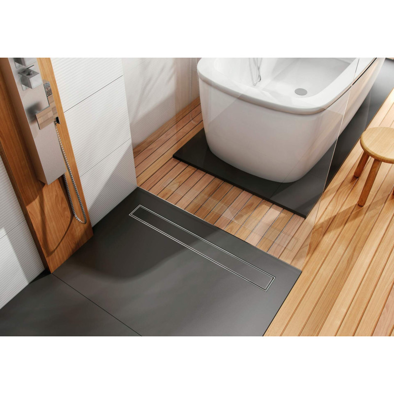 Elegancki Odpływ Liniowy 100cm - Stal Nierdzewna z Syfonem 360° i Izolacją