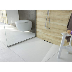 Elegancki odpływ ścienny 30 cm - stal nierdzewna, zaawansowana funkcjonalność!